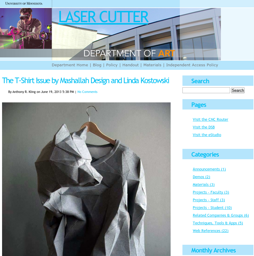 Laser Cutter - University of Minnesota blog