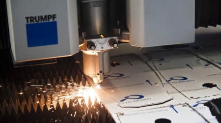 TRUMPF laser cutting machinery
